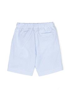 Il Gufo Gestreepte shorts - Blauw