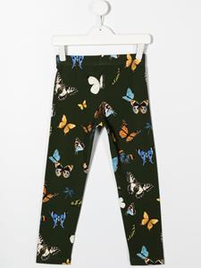 Dolce & Gabbana Kids Legging met vlinderprint - Groen