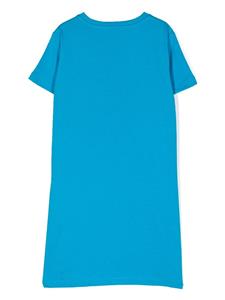 Stella McCartney Kids T-shirtjurk met sterprint - Blauw