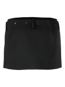 Ssheena Mini-rok met ringlets - Zwart