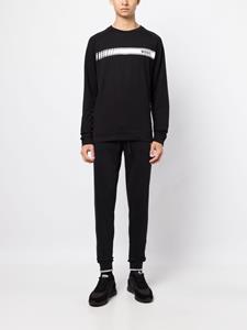 BOSS Katoenen sweater - Zwart