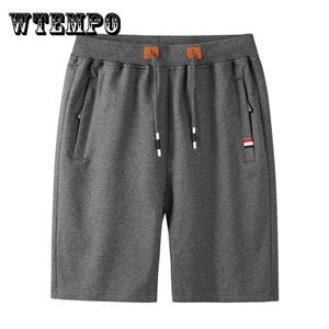 WTEMPO Shorts Men's Loose Summer Cotton Five-point Pants Casual Sports Shorts Men's Outer Beach Pants
