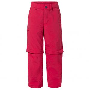 Vaude  Kid's Detective Antimos Zip-Off Pants - Afritsbroek, roze/rood