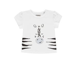 KANZ baby-T-shirt b right white / white