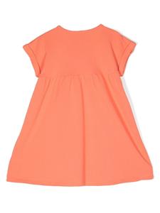 Knot Katoenen jurk - Oranje
