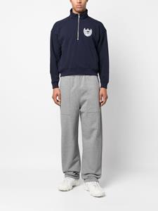 Sporty & Rich Sweater met logoprint - Blauw