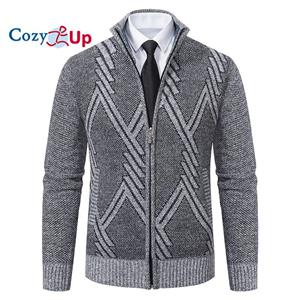 Cozy  Up Cozy Up Men's Cardigan Sweaters Full Zip Classic Soft Knitted Cardigan Jacket with Pockets