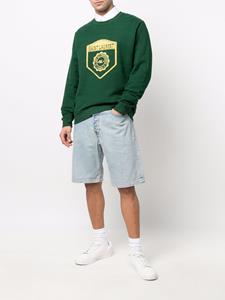 Saint Laurent Sweater met print - Groen
