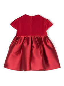 Il Gufo Fluwelen jurk - Rood