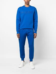 Alexander McQueen Sweater met geborduurd logo - Blauw
