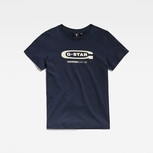G-Star RAW Kids T-Shirt G-Star Graphic - Donkerblauw - jongens