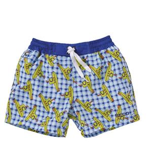 BECO shorts, binnenbroekje, elastische band, 2 zakjes, blauw, maat 104/110**