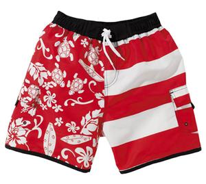 BECO shorts, binnenbroekje, elastische band, rood, maat 104/110**