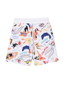 Marc Jacobs Kids Top en shorts met print - Wit