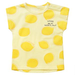 Staccato T-shirt lemon met patroon