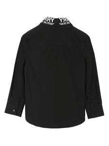 Burberry Kids Shirt met geborduurd logo - Zwart