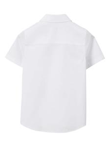 Burberry Kids Shirt met logoprint - A1464 - WHITE