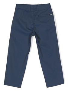 Emporio Armani Kids Straight chino - Blauw