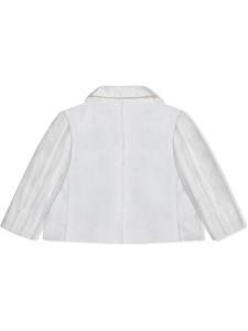 Dolce & Gabbana Kids Blazer met enkele rij knopen - Wit