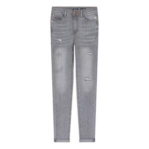 Indian Blue Jeans Meisjes jeans broek Lois high waist - Light grijs denim