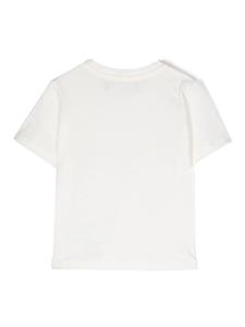 Versace Kids T-shirt met logoprint - Wit