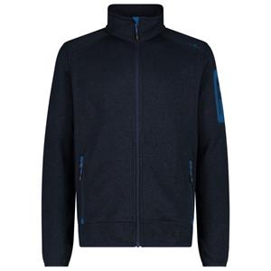 CMP  Jacket Jacquard Knitted 3H60747N - Fleecevest, blauw/zwart