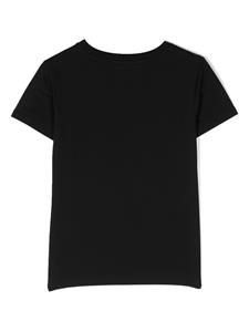 Balmain Kids T-shirt verfraaid met studs - Zwart