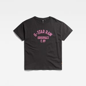 G-Star RAW Kids T-Shirt Originals 89 - Zwart - meisjes