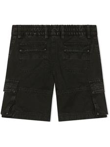 Dolce & Gabbana Kids Shorts met logopatch - Zwart