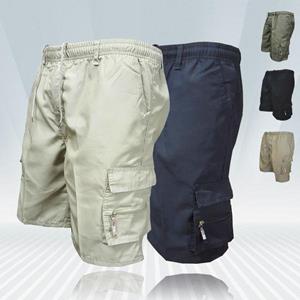 Anime New Men's  Cargo Shorts Casual Army Combat Pants with Pocket Male Knee Length Summer Sports Work Trousers