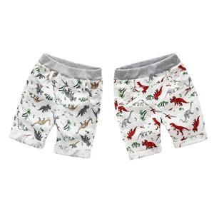 Selfyi Summer Floral Beach Shorts Elastic Waist Short Pants for 2-7 Years Boy