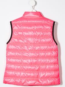 Moncler Enfant Bodywarmer met logopatch - Roze