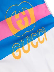 Gucci Kids Badpak met logoprint - Wit