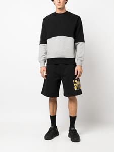 Versace Sweater met logoband - Zwart