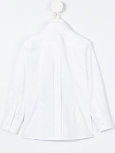 Dolce & Gabbana Kids cutaway collar shirt - Wit
