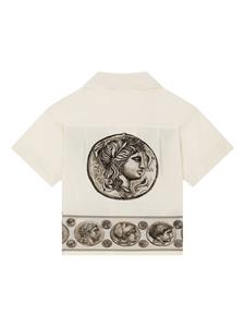 Dolce & Gabbana Kids Shirt met logoprint - Beige