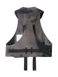 Applied Art Forms Hemd met verborgen capuchon - Treated Grey