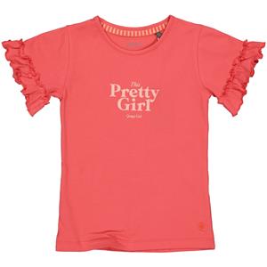 Quapi Meisjes t-shirt - Temmy - Roze rouge