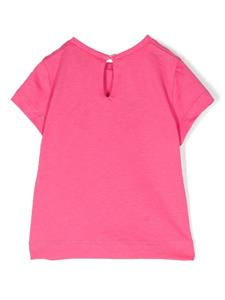 Chiara Ferragni Kids T-shirt met borduurwerk - Roze