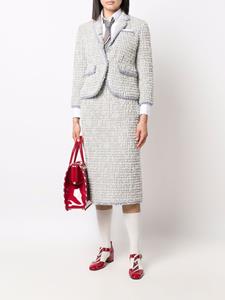 Thom Browne Tweed rok - Grijs