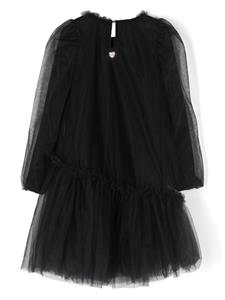 Monnalisa Tulen jurk - Zwart