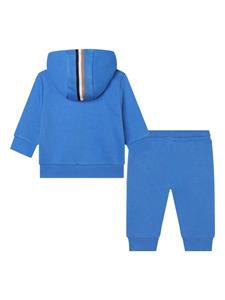 BOSS Kidswear Trainingspak met logo - Blauw