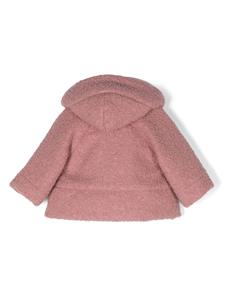 La Stupenderia Lammy coat - Roze