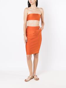 Adriana Degreas High waist rok - Oranje