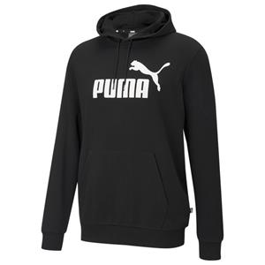 Puma Essentials hoodie met groot logo heren, Zwart