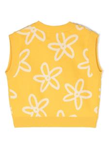 JELLYMALLOW Vest met bloemenprint - Geel