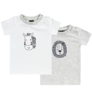 Jacky T-shirt 2-pack wit