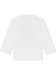 Dolce & Gabbana Kids T-shirt met lange mouwen - Wit