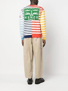 Kenzo Sweater met logoprint - Wit