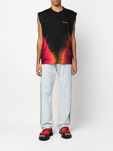 Dsquared2 Hemd met tie-dye print - Zwart